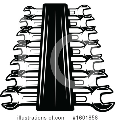 Wrench Clipart #1601858 by Vector Tradition SM