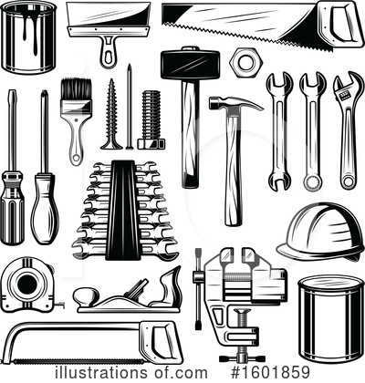 Jack Plane Clipart #1601859 by Vector Tradition SM