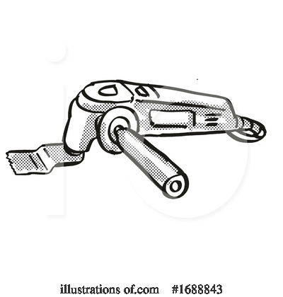 Royalty-Free (RF) Tool Clipart Illustration by patrimonio - Stock Sample #1688843