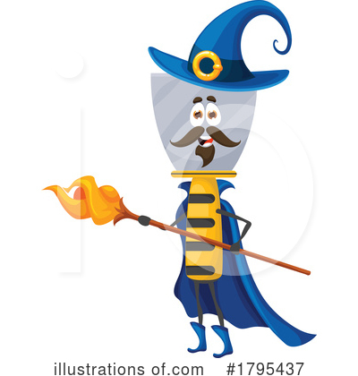 Wizard Clipart #1795437 by Vector Tradition SM