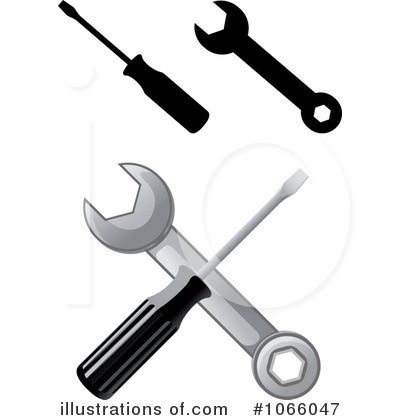 Royalty-Free (RF) Tools Clipart Illustration by Vector Tradition SM - Stock Sample #1066047