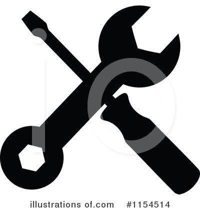 Royalty-Free (RF) Tools Clipart Illustration by Vector Tradition SM - Stock Sample #1154514