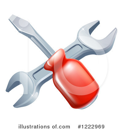 Royalty-Free (RF) Tools Clipart Illustration by AtStockIllustration - Stock Sample #1222969