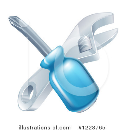 Royalty-Free (RF) Tools Clipart Illustration by AtStockIllustration - Stock Sample #1228765