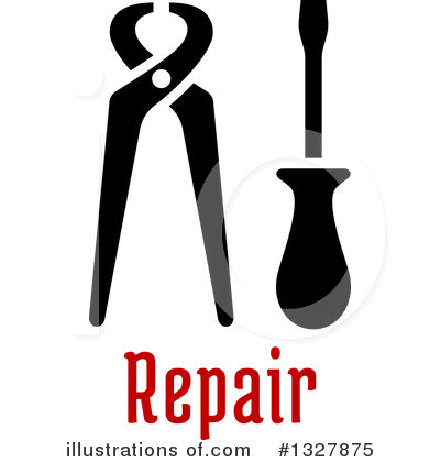 Royalty-Free (RF) Tools Clipart Illustration by Vector Tradition SM - Stock Sample #1327875