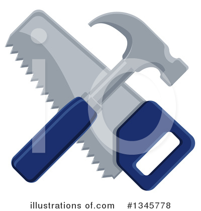 Hammer Clipart #1345778 by AtStockIllustration