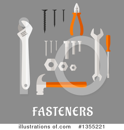Royalty-Free (RF) Tools Clipart Illustration by Vector Tradition SM - Stock Sample #1355221