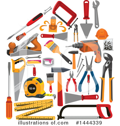 Hammer Clipart #1444339 by Vector Tradition SM