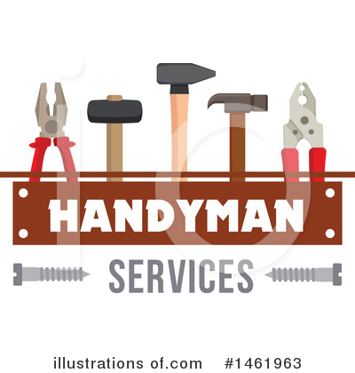 Handyman Clipart #1461963 by Vector Tradition SM