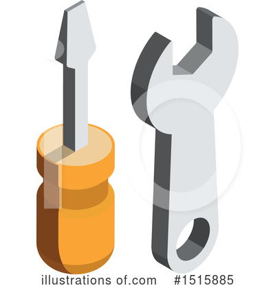 Wrench Clipart #1515885 by beboy