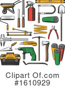 Tools Clipart #1610929 by Vector Tradition SM