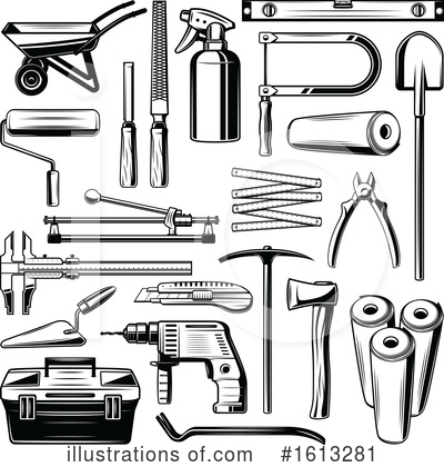 Tool Box Clipart #1613281 by Vector Tradition SM