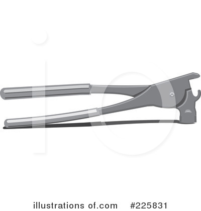 Royalty-Free (RF) Tools Clipart Illustration by David Rey - Stock Sample #225831