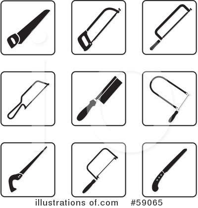 Royalty-Free (RF) Tools Clipart Illustration by Frisko - Stock Sample #59065