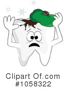 Tooth Character Clipart #1058322 by Pams Clipart
