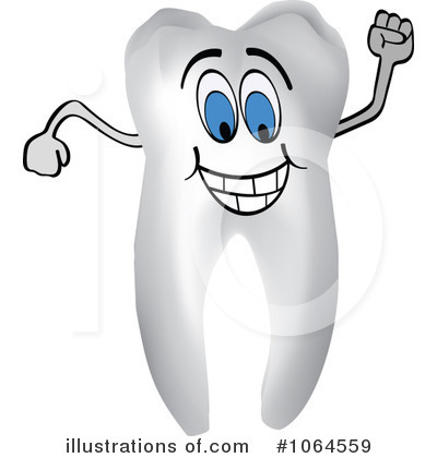 Royalty-Free (RF) Tooth Clipart Illustration by Andrei Marincas - Stock Sample #1064559