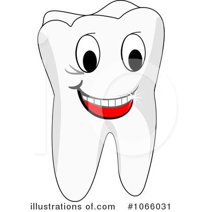 Royalty-Free (RF) Tooth Clipart Illustration by Vector Tradition SM - Stock Sample #1066031