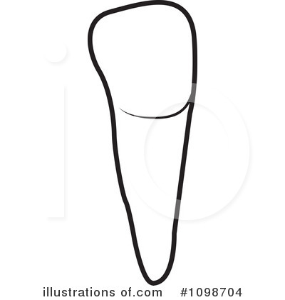 Royalty-Free (RF) Tooth Clipart Illustration by Lal Perera - Stock Sample #1098704