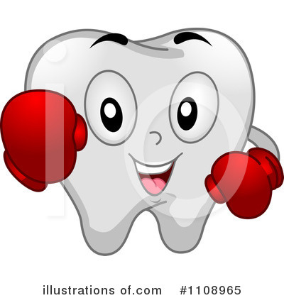 Royalty-Free (RF) Tooth Clipart Illustration by BNP Design Studio - Stock Sample #1108965