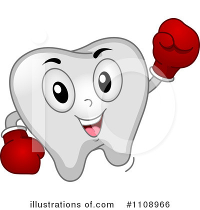 Royalty-Free (RF) Tooth Clipart Illustration by BNP Design Studio - Stock Sample #1108966