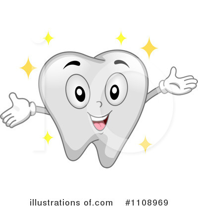 Royalty-Free (RF) Tooth Clipart Illustration by BNP Design Studio - Stock Sample #1108969