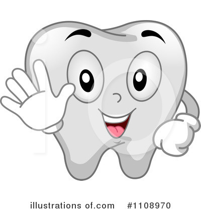 Royalty-Free (RF) Tooth Clipart Illustration by BNP Design Studio - Stock Sample #1108970