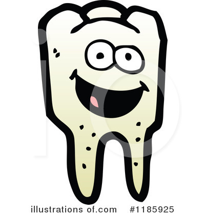 Royalty-Free (RF) Tooth Clipart Illustration by lineartestpilot - Stock Sample #1185925