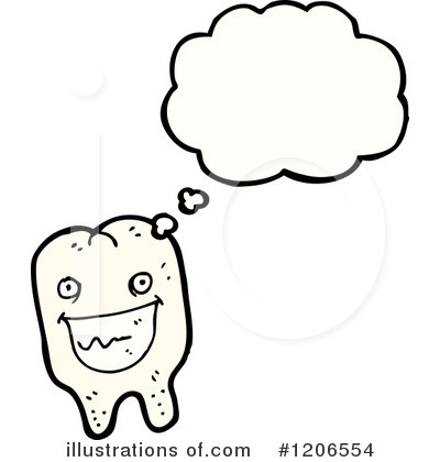 Royalty-Free (RF) Tooth Clipart Illustration by lineartestpilot - Stock Sample #1206554