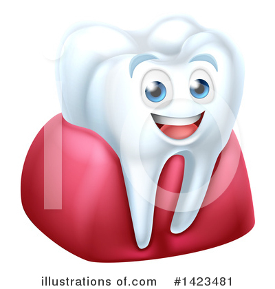 Tooth Clipart #1423481 by AtStockIllustration