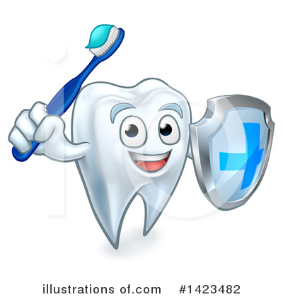 Royalty-Free (RF) Tooth Clipart Illustration by AtStockIllustration - Stock Sample #1423482