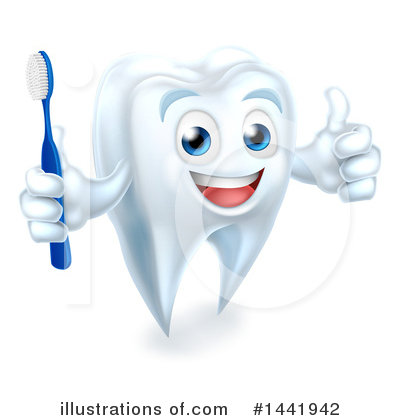 Royalty-Free (RF) Tooth Clipart Illustration by AtStockIllustration - Stock Sample #1441942