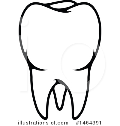 Royalty-Free (RF) Tooth Clipart Illustration by Vector Tradition SM - Stock Sample #1464391