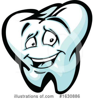 Royalty-Free (RF) Tooth Clipart Illustration by Chromaco - Stock Sample #1630886