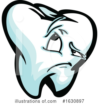 Royalty-Free (RF) Tooth Clipart Illustration by Chromaco - Stock Sample #1630897