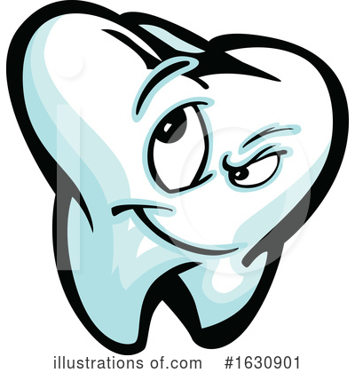Royalty-Free (RF) Tooth Clipart Illustration by Chromaco - Stock Sample #1630901