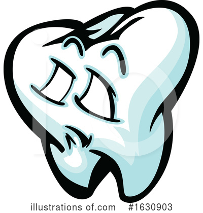 Royalty-Free (RF) Tooth Clipart Illustration by Chromaco - Stock Sample #1630903