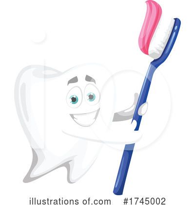 Royalty-Free (RF) Tooth Clipart Illustration by Vector Tradition SM - Stock Sample #1745002