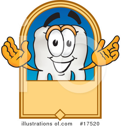 Royalty-Free (RF) Tooth Clipart Illustration by Mascot Junction - Stock Sample #17520