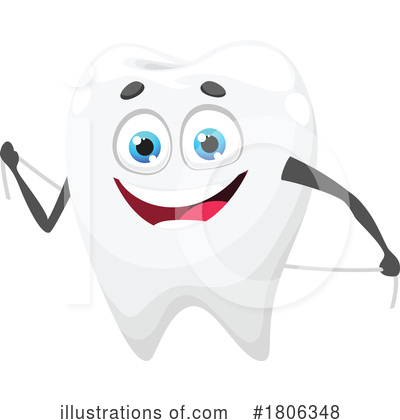 Royalty-Free (RF) Tooth Clipart Illustration by Vector Tradition SM - Stock Sample #1806348
