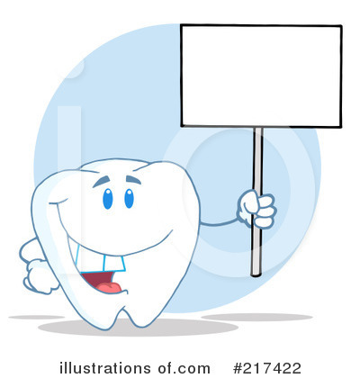 Royalty-Free (RF) Tooth Clipart Illustration by Hit Toon - Stock Sample #217422