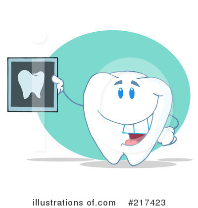 Royalty-Free (RF) Tooth Clipart Illustration by Hit Toon - Stock Sample #217423