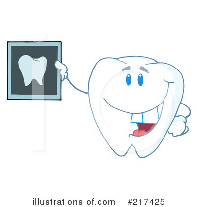 Royalty-Free (RF) Tooth Clipart Illustration by Hit Toon - Stock Sample #217425