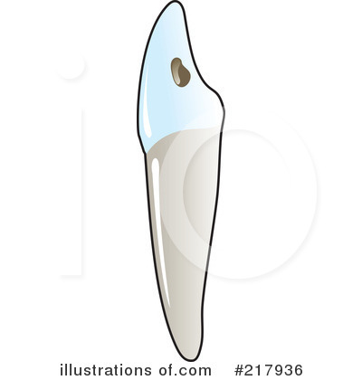 Royalty-Free (RF) Tooth Clipart Illustration by Lal Perera - Stock Sample #217936