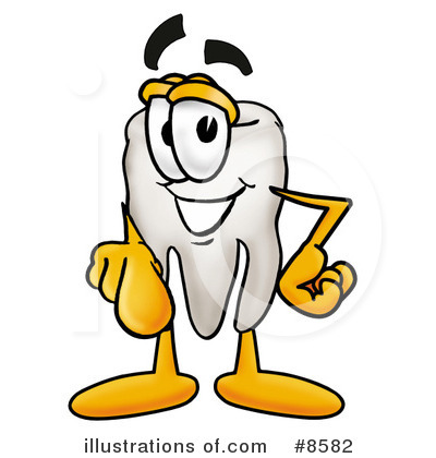 Royalty-Free (RF) Tooth Clipart Illustration by Mascot Junction - Stock Sample #8582