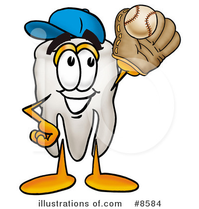 Royalty-Free (RF) Tooth Clipart Illustration by Mascot Junction - Stock Sample #8584