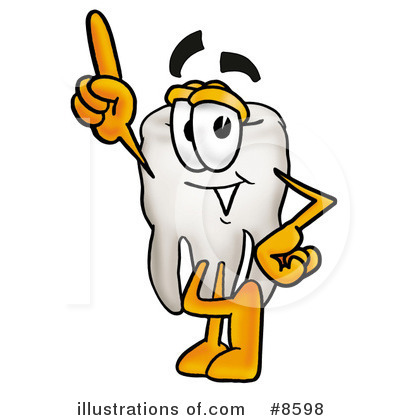 Royalty-Free (RF) Tooth Clipart Illustration by Mascot Junction - Stock Sample #8598