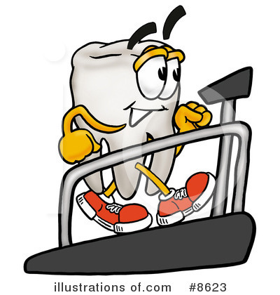 Royalty-Free (RF) Tooth Clipart Illustration by Mascot Junction - Stock Sample #8623