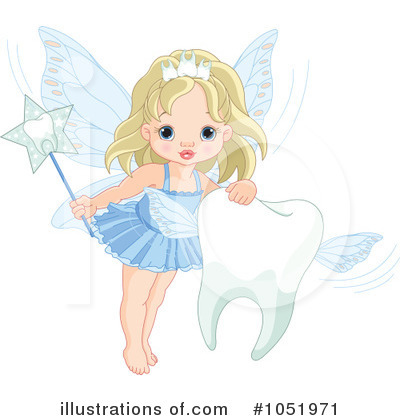 Royalty-Free (RF) Tooth Fairy Clipart Illustration by Pushkin - Stock Sample #1051971