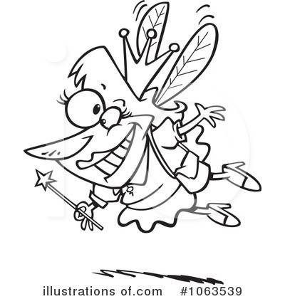 Royalty-Free (RF) Tooth Fairy Clipart Illustration by toonaday - Stock Sample #1063539