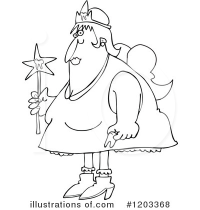 Royalty-Free (RF) Tooth Fairy Clipart Illustration by djart - Stock Sample #1203368